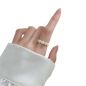 Preview: Damen Ring "Gänseblümchen, Freundschaftsring - verstellbar