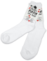 Preview: Socken weiß, div. Größen mit Motiv: Beste Mama, Bester Papa der Welt