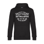 Preview: Premium Kapuzenpullover, Hoodie schwarz mit Motiv: Ich bin diese/r legendäre Betreuer/ in