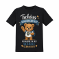 Preview: Einschulung T-Shirt Junge Mädchen – Tschüss Kindergarten Ich werde in der Schule gebraucht
