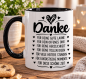 Preview: Guten Morgen Tasse mit Spruch Herzensmensch – Geschenk für Lieblingsmenschen - Kopie