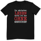 Preview: Funshirt T-Shirt Tanktop "Im nächsten Leben mache ich was ohne Menschen!"