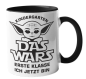 Preview: Schwarzweiße oder weiße Tasse "Kindergarten DAS WARS - Erste Klasse ich jetzt bin"