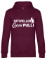 Preview: Premium Kapuzenpullover, Hoodie mit Motiv: Offizieller Gassi Pulli, Farbe nach Wahl