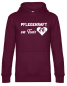 Preview: Premium Kapuzenpullover, Hoodie schwarz mit Motiv: Pflegekraft on Tour, verschiedene Farben