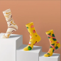 Preview: Die Pizza-Sockenbox, 4 Paare lustige Socken mit Pizza Motiven, Pizza Socken