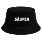 Preview: Fahrer & Säufer Bucket Hat 2er Set – Perfekt für Biergarten, Festival & Vatertag