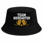 Preview: Lustiger Bucket Hat WM Fan Hut – Bierliebhaber Fischerhut mit Fußball Spruch – Festival & Public Viewing Sommerhut Schwarz FC DURST TEAM BIERGARTEN SEKTION ESKALATION HOPFEN UNITED DIE 12. FLASCHE