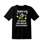 Preview: Kinder T-Shirt, Kindershirt Tschüss Kindergarten, ich mache den Abflug in die Schule.