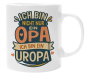 Preview: Schwarzweiße oder weiße Tasse "Ich bin nicht nur ein/e Opa/ Oma, ich bin ein/e Uropa / Uroma"