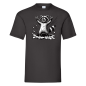 Preview: Funshirt ,Tanktop oder Shirt - Waschbär Rockt! - Cooles Waschbär T-Shirt – Rock On Design mit Sonnenbrille – Lustiges Tiermotiv für Damen & Herren