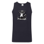Preview: Funshirt ,Tanktop oder Shirt - Waschbär Rockt! - Cooles Waschbär T-Shirt – Rock On Design mit Sonnenbrille – Lustiges Tiermotiv für Damen & Herren