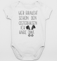 Preview: Kinder Shirt oder Babybody Modell: Wer braucht schon den Osterhasen. Ich habe Oma