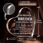 Preview: Acryl Herz, Acryl Aufsteller, mit Spruch:"An meinen Bruder...Ich liebe Dich"