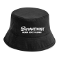 Preview: Party Hut, Bucket Hat, Fischer Hut, Hut bedruckt mit Spruch: Bieraktivist