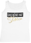 Preview: Funshirt ,Tanktop oder Shirt - Das Böse hat Titten, schwarz / weiß