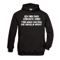 Preview: 3er Set Kinder Hoodies ohne Kordel, KINDER Kapuzenpullover schwarz "Das Jüngste, Das Mittlere, Das Älteste KiND - REGELN der Familie", Motiv vorne