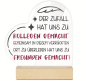 Preview: Transparente Acrylplatte mit Holzsockel mit Motiv "Der Zufall hat uns zu Kollegen gemacht..."