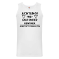 Preview: Tshirt, Funshirt oder Tanktop - mit Motiv: Freilaufender Rentner - Arbeit bitte fernhalten