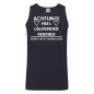 Preview: Tshirt, Funshirt oder Tanktop - mit Motiv: Freilaufender Rentner - Arbeit bitte fernhalten