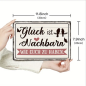 Preview: Retro-Metallschild "Glück ist Nachbarn wie euch zu haben".