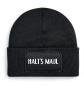 Preview: One Size Beanie, Mütze mit Spruch: Halt´s Maul