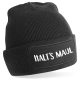 Preview: One Size Beanie, Mütze mit Spruch: Halt´s Maul