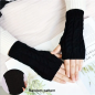 Preview: Gestrickte Warme Fingerlose Handschuhe