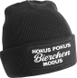 Preview: One Size Beanie mit Spruch: Hokus Pokus MODUS zu Auswahl: Weinchen, Sektchen, Bierchen oder Schnäpschen