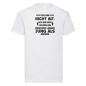 Preview: Funshirt T-Shirt "Ich bin nicht alt - nur ein bisschen länger jung" (schwarz / weiß)