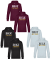 Preview: 2er Set Premium Kapuzenpullover, Partnerhoodies - Idiot aber ihrer, Zicke aber seine