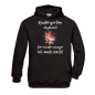 Preview: Kinder Hoodie, Kapuzenpullover "Kindergarten abgehakt. Die Schule schaffe ich auch noch."