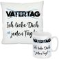 Preview: Kissen oder Tasse: Vatertag