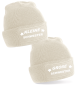 Preview: 2er oder 3er Set One Size Beanie, Mütze bedruckt mit Spruch: Kleine Schwester, Mittlere Schwester, Große Schwester