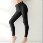 Preview: 1Stk. Einfarbige Hochtaillierte Shaping-Leggings mit festem Honigwabenmuster, High-Stretch Sport Leggings, Damen Activewear, atmungsaktiv, elastisch