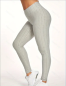 Preview: 1Stk. Einfarbige Hochtaillierte Shaping-Leggings mit festem Honigwabenmuster, High-Stretch Sport Leggings, Damen Activewear, atmungsaktiv, elastisch