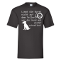 Preview: Tshirt, Funshirt - mit Motiv: Liegt die Wurst nicht auf dem Teller...