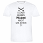 Preview: Shirt "Locker bleiben - [Name] macht das schon" (schwarz / weiß)