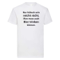 Preview: Funshirt T-Shirt Tanktop "Nur hübsch sein reicht nicht. Man muss auch Bier/ Wein/ Sekt trinken können."
