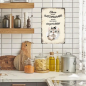 Preview: Retro-Metallschild Vintage Blechschild "Ohne ein paar Katzenhaare ist man nicht richtig eingerichtet."