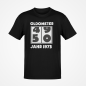 Preview: Funshirt ,Tanktop oder Shirt - Oldometer, mit Wunschjahr, Geburtstagsgeschenk