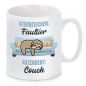 Preview: Kissen oder Tasse: Sternzeichen Faultier - Aszendet Couch