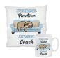 Preview: Kissen oder Tasse: Sternzeichen Faultier - Aszendet Couch