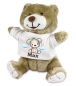 Preview: Stofftier, Kuscheltier, Teddy, Teddybär mit personalisiertem Mini Tshirt