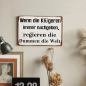Preview: Retro-Metallschild Vintage Blechschild "Wenn die Klügeren immer nachgeben..."