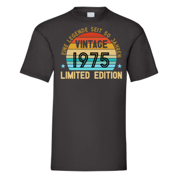 Funshirt ,Tanktop oder Shirt - Eine Legende seit 20, 30, 40, 50, 60, 70 Jahren Geburtsjahr Limited Edition