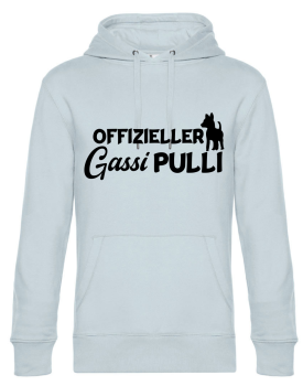 Premium Kapuzenpullover, Hoodie mit Motiv: Offizieller Gassi Pulli, Farbe nach Wahl