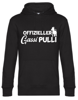 Premium Kapuzenpullover, Hoodie mit Motiv: Offizieller Gassi Pulli, Farbe nach Wahl