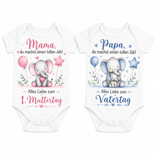Babybody Modell: Alles Liebe zum 1. Muttertag / zum Vatertag