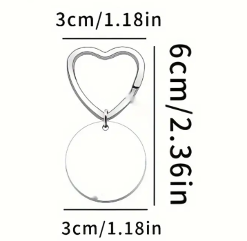 Runder Metall Schlüsselanhänger mit Kleeblatt und Gravur "Grossartige Kollegen sind schwer zu finden..." Freundschaftsgeschenk für Kollegen, mit Ring in Herzform
